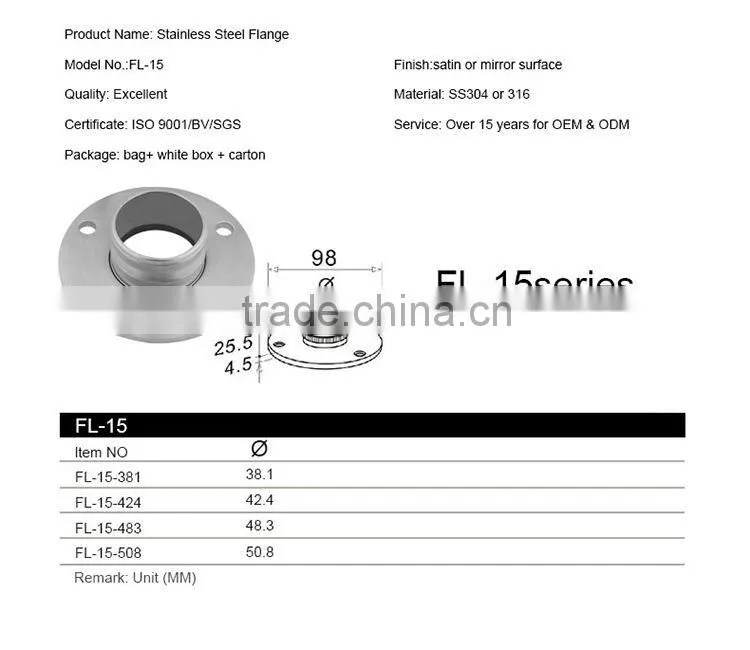 Premium Quality Factory Price Custom Made Practical Round Base