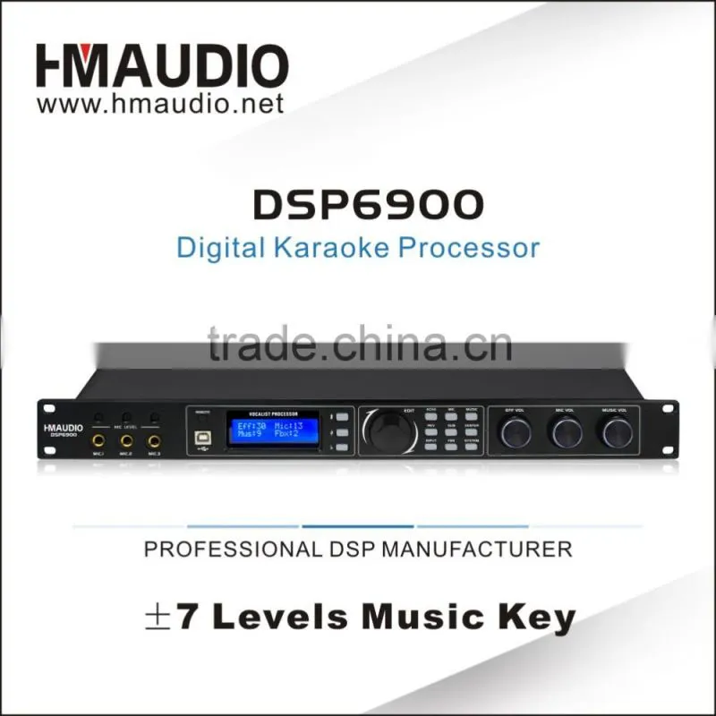 China factory high quality audio digital karaoke effect processor DSP6900