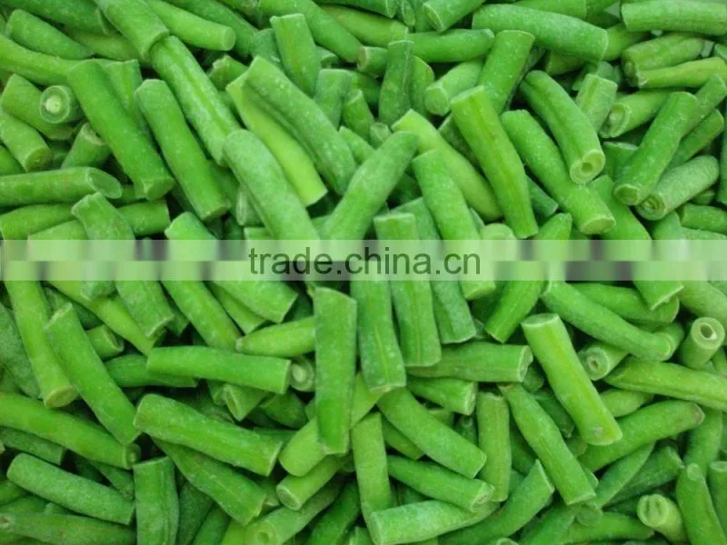 good quality iqf frozen green beans cut