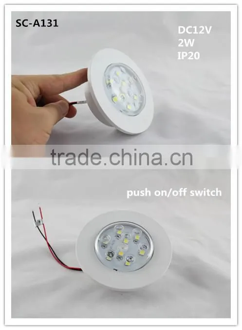 2w 12v recessed caravan kitchen lighting (SC-A131)