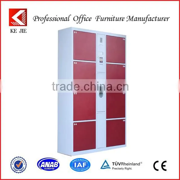 High Quality Electronic Storage Lockers, Electronic Barcode Lockers, Gym Electronic Lockers