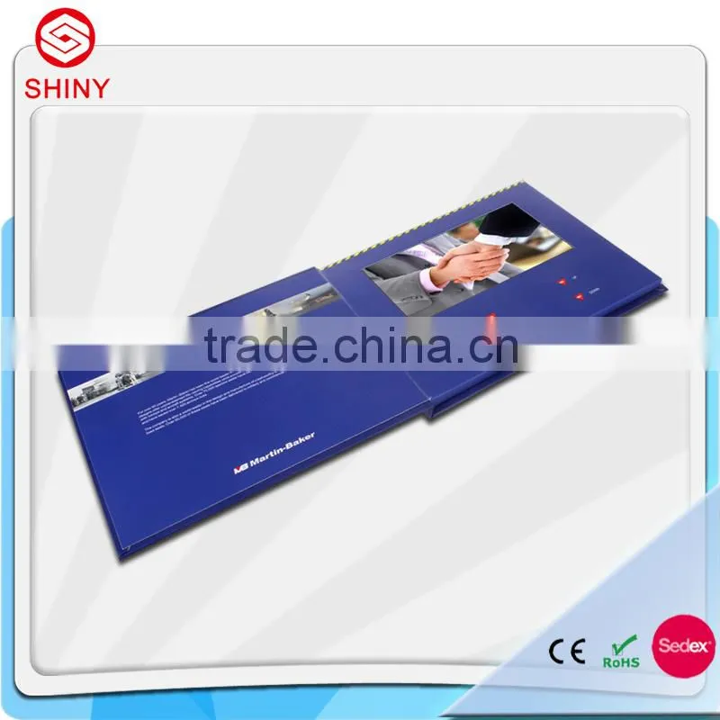 newest 2.4" 2.8" 4.3"5" 7" 10.1" customized invitation lcd video greeting card with best price