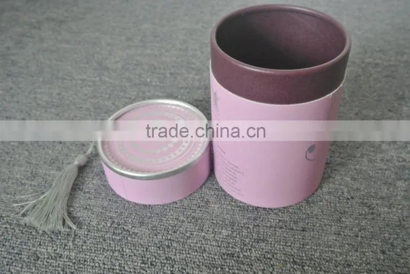 fancy skin care cardboard cosmetic paper tube
