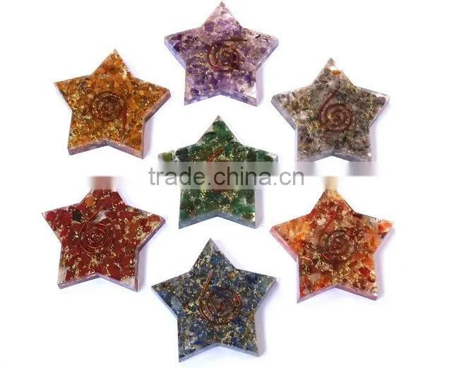 Orgone Chakra Pentagon Merlaba Set : Chakra Merkaba Sets Supplier