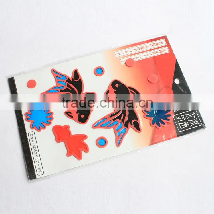2015 latest Adhesive pvc tape sticker/safe& non-toxic cheapest tape sticker