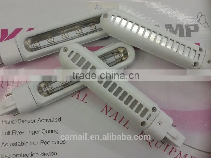 Nail gel curing UV LED nail lamp 9W UV LED tube for nail machine CE replacement led nail uv lamp bulb tube for led nail dryer