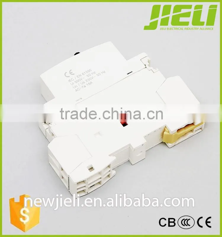 high quality 2NO 16A Telemecanique Mini household ac contactor