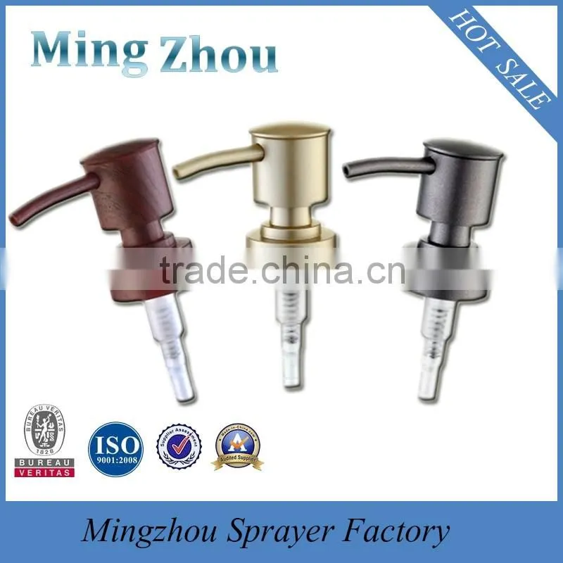 MZ-wholesale hot design high level 24/410 bathroom plastic lotion pump soap lotion pump/pump spray
