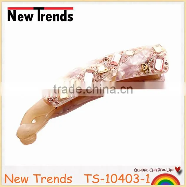 Latest design fancy hair barrettes for thick hair