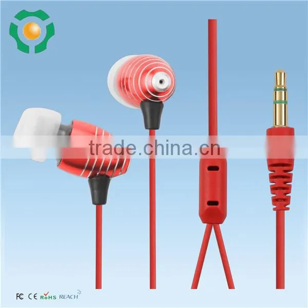 Colorful stereo earphones mp3 headphone, in ear best headphones studio