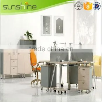 China gold supplier Simple glass office wall partition