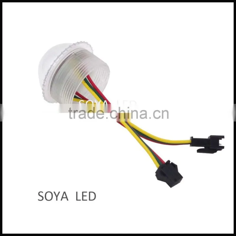 amusement ride pixel led lights 36mm 6 leds