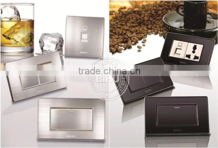 China factory OEM white PC 2 pin electrical switch sockets for home