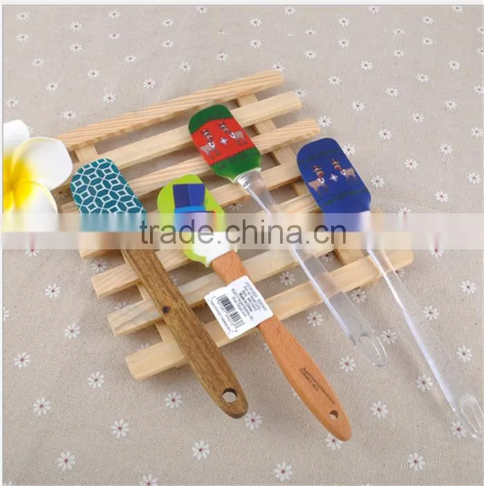 Personalized silicone spatula baking cake cream spatula for Christmas gift silicone spatula set