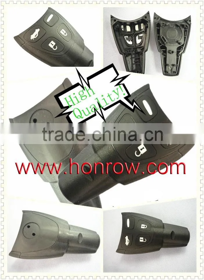 High Quality SAAB 4 button remote key shell,SAAB remote key blank,opel keys