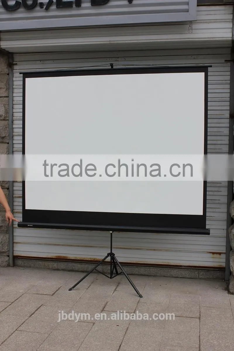 Motorized Projection Screen With Remote Control./ CE ROSH Electric Motorized Projection Screen