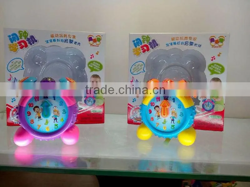 Baby Toys Educational B/O Alarm Clock Learning Machine