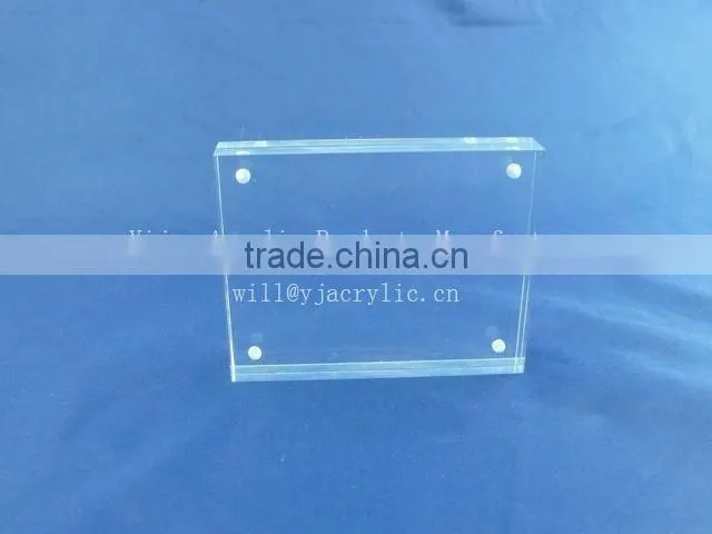 acrylic magnetic photo frame for all size