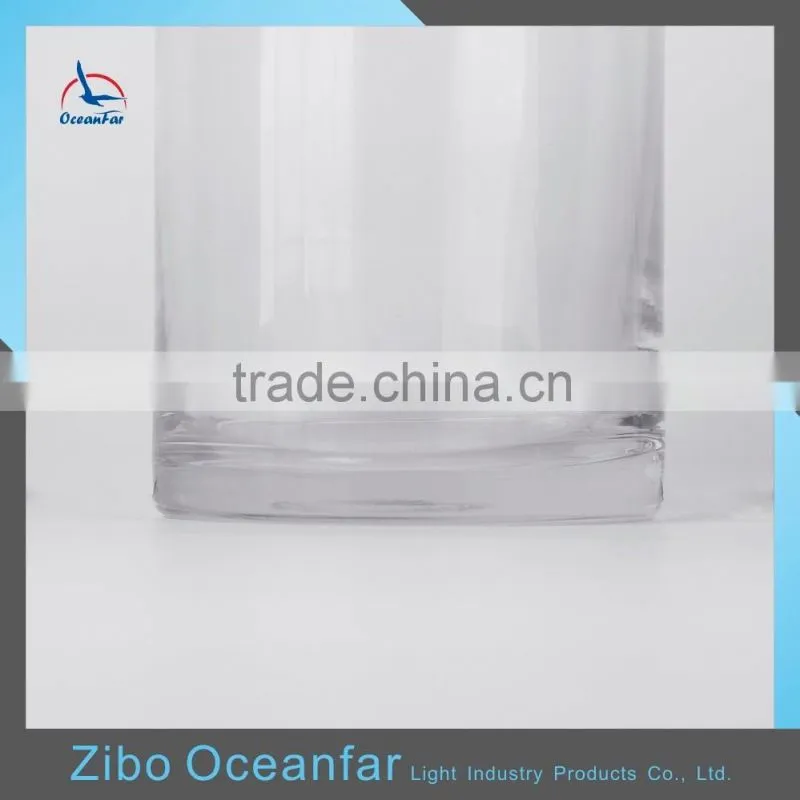 Factory Price Decoration Tall Clear Glass Vases Hot Sale Glass Cylinder Vase