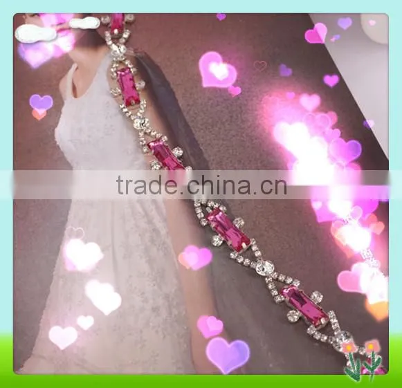 2016 Cheerfeel bling crystal rhinestone chains wholesale