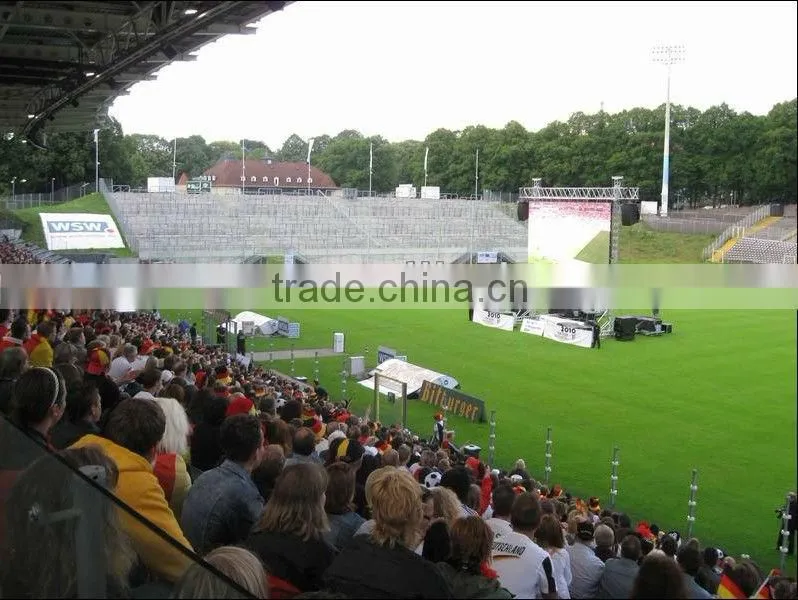 Big viewing angle giant volleyball football basketball soccer stadium perimeter led display