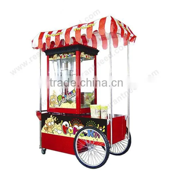 China Supplier ShineLong CE Caramel popcorn machine with wheels