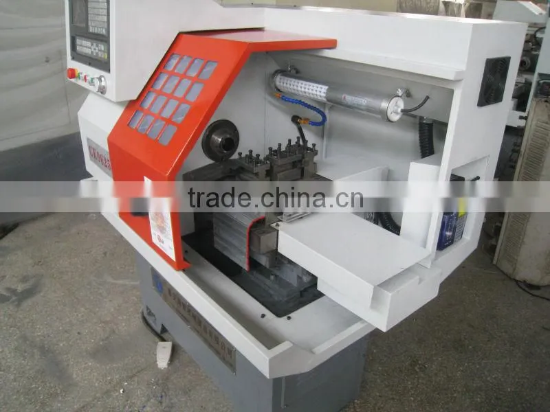 CK0625A micro cnc lathe machine /mini lathe cnc copper