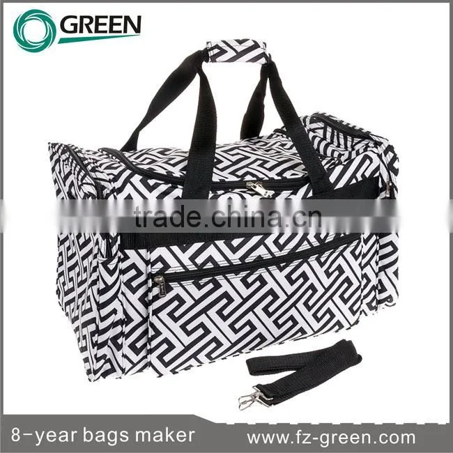 Polyester polo trolley travel bag for sale