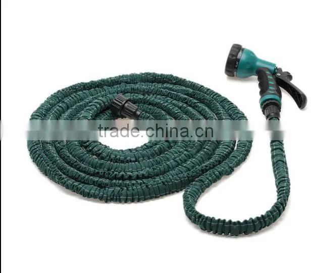 Elastic Garden Water Hose With Spray Nozzles