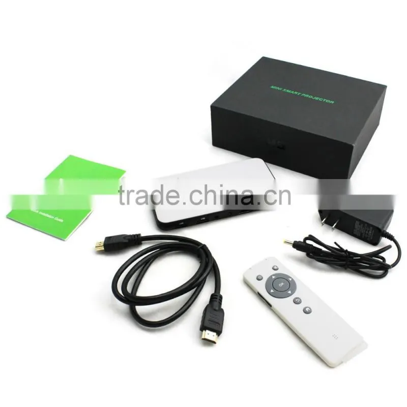 Led projector smart mini projector android Cortex-A7 CPU with up to 1.2GHz