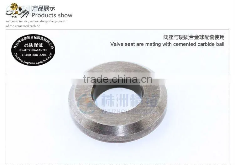 mechanical sleeve tungsten carbide valve seat ring