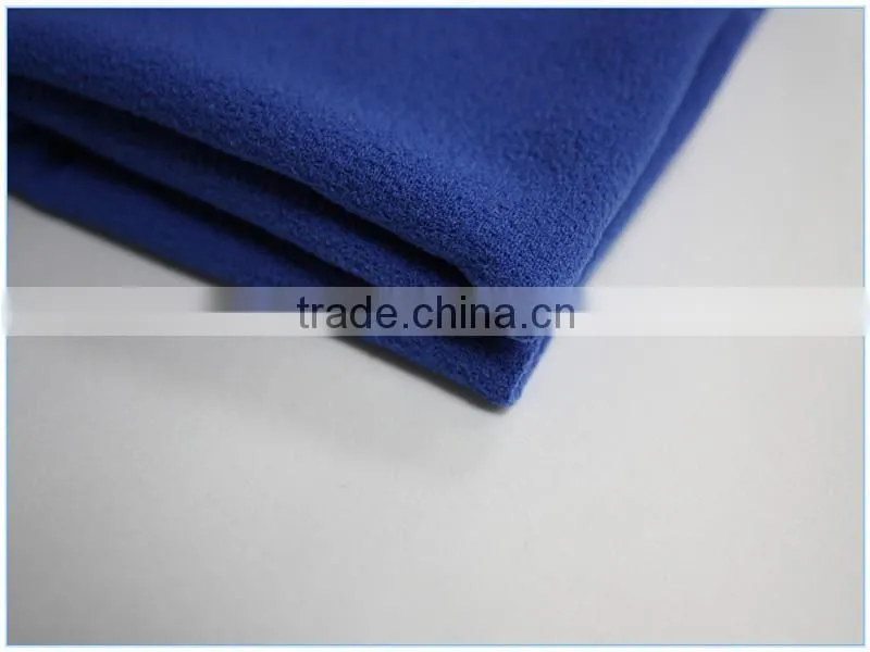 high quality 100% polyester linen look fabric