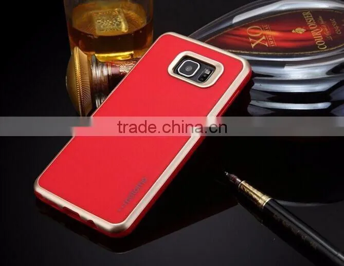 Fashion motomo cover case for S7 S7 edge Motomo Hybrid Silicon TPU 3 In 1 Brushed Tough Back Covers Shell for s7