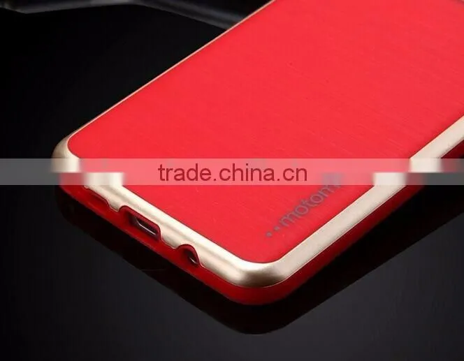 Fashion motomo cover case for S7 S7 edge Motomo Hybrid Silicon TPU 3 In 1 Brushed Tough Back Covers Shell for s7