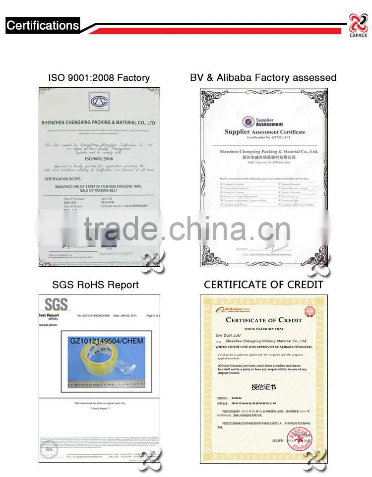 11 Years Factory Transparent Vci stretch film