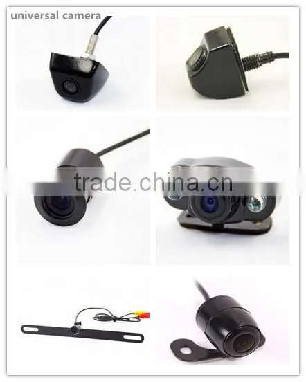 Best quality,best price drilling universal car camera for sale, IR-CUT CCD/CMOS optional vehicle universal reverse cameras for c