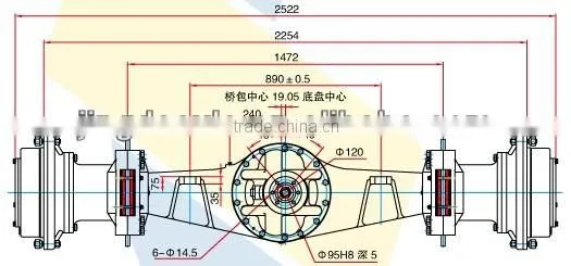 XCMG ZL50G LW500KN LW500FN LW300F 300K wheel loader axle road roller axle XCMG axle manufacturer XCMG parts