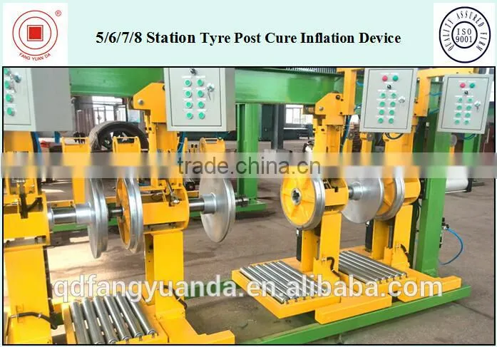Tyre Post Cure Inflation Device with Customized Station Number