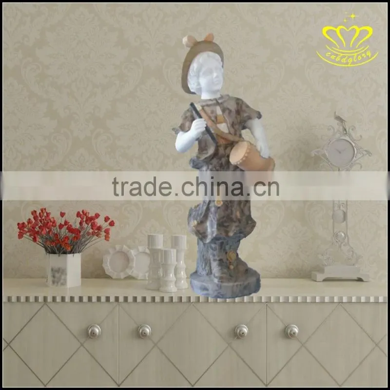 European Venus white marble bust girls head sculpture crafts