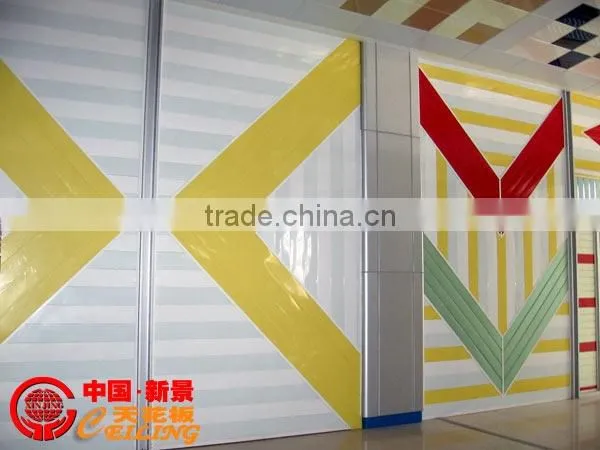 round tub linear aluminum strip ceiling