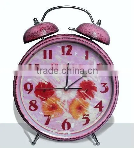 Mdf clock Metal clock Table clock Mdf table clock