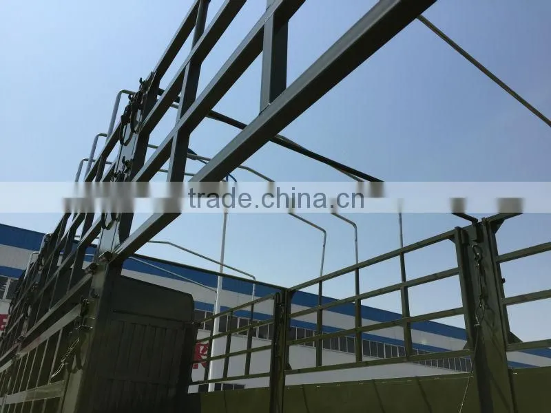 transport semi trailer shengshun auto side wall semi trailer
