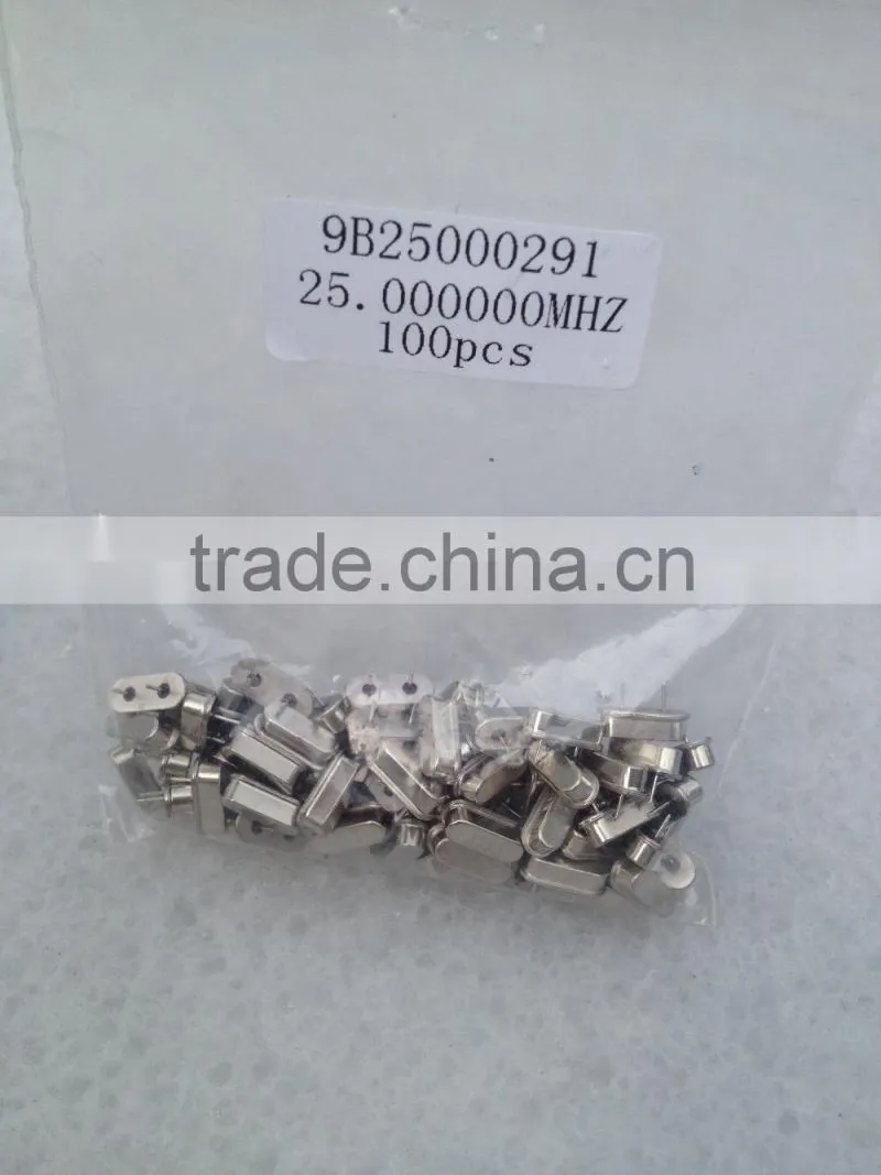 49S mounted piezo quartz resonator crystal DIP passive components