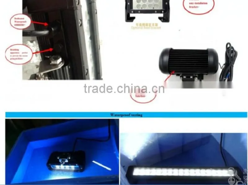 2014 lifetime warranty single row/double row cree led light bar & cad led light bar & car lighting