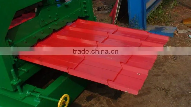roof and wall forming machine