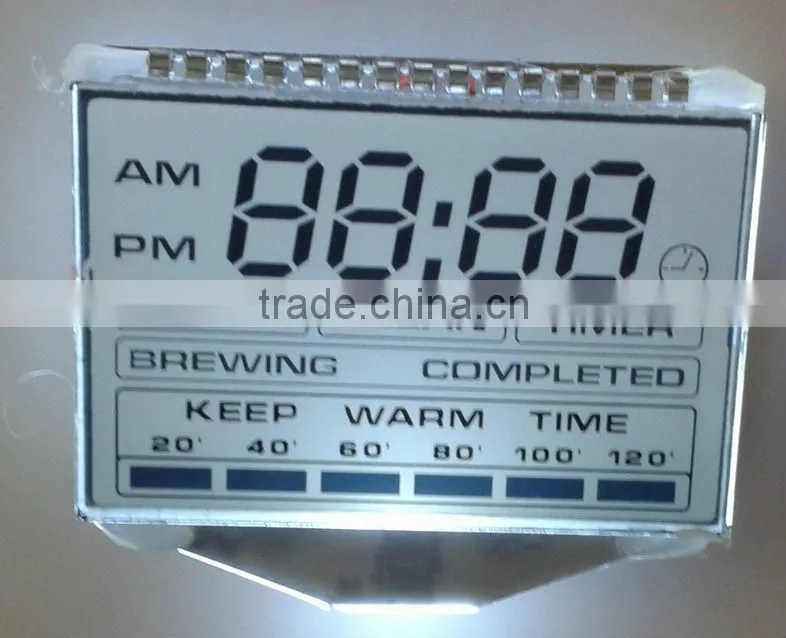 factory custom Timer segment TN LCD display