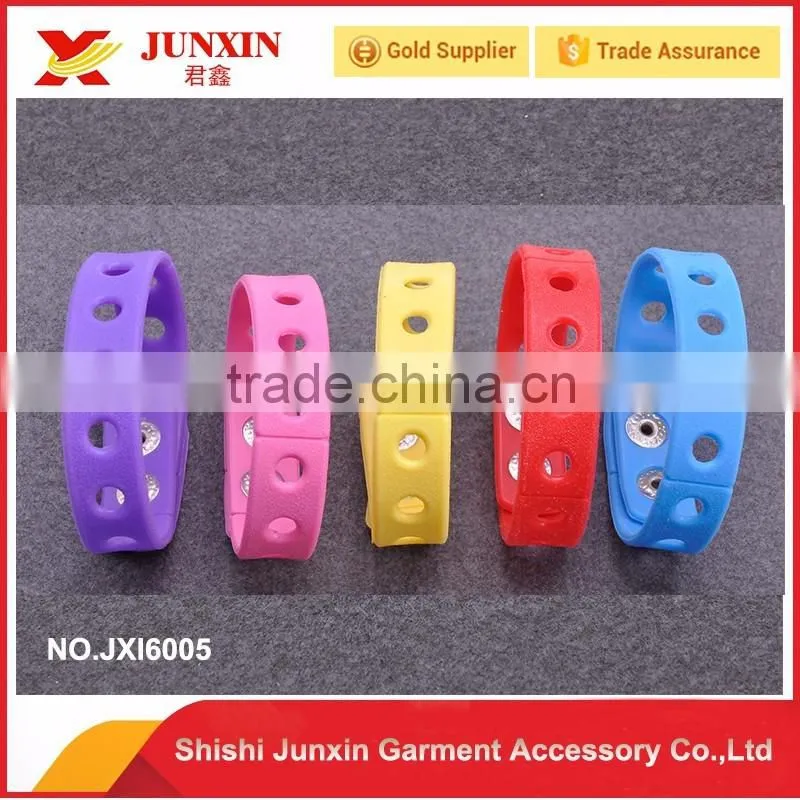 2016 new products OEM custom silicone bracelet PVC wristband