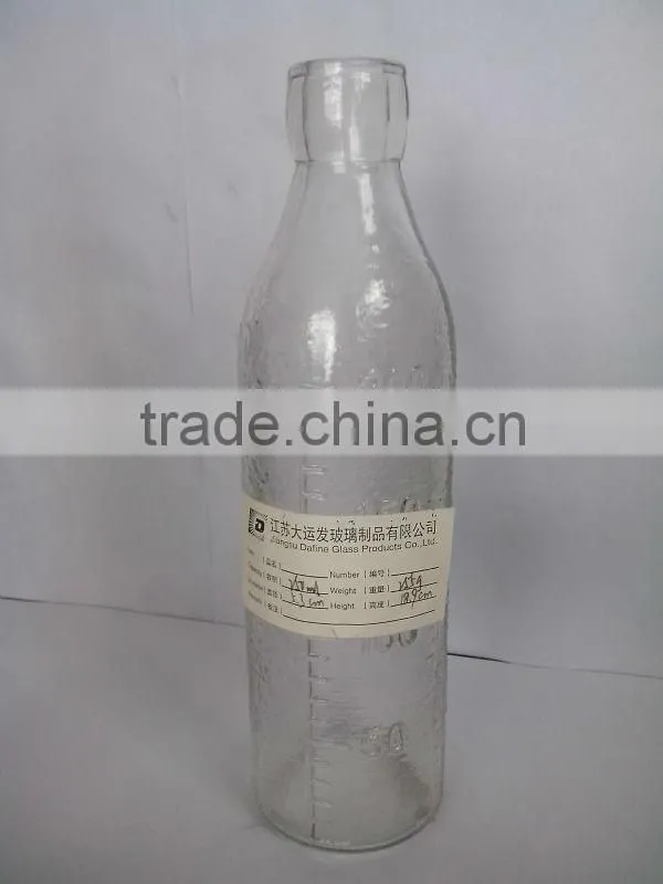 200ml milk glass bottle for pet