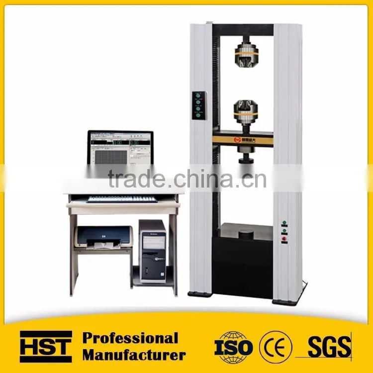 WEW-300D Computer display hydraulic universal testing machine with 1 year warranty
