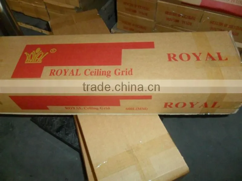 Ceiling Grid For Pvc Gypsum Ceiling (wooden)